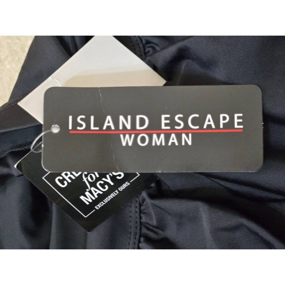 Island EscapeTummy Control Swimskirt Women's 18W Black NWT - Picture 11 of 11